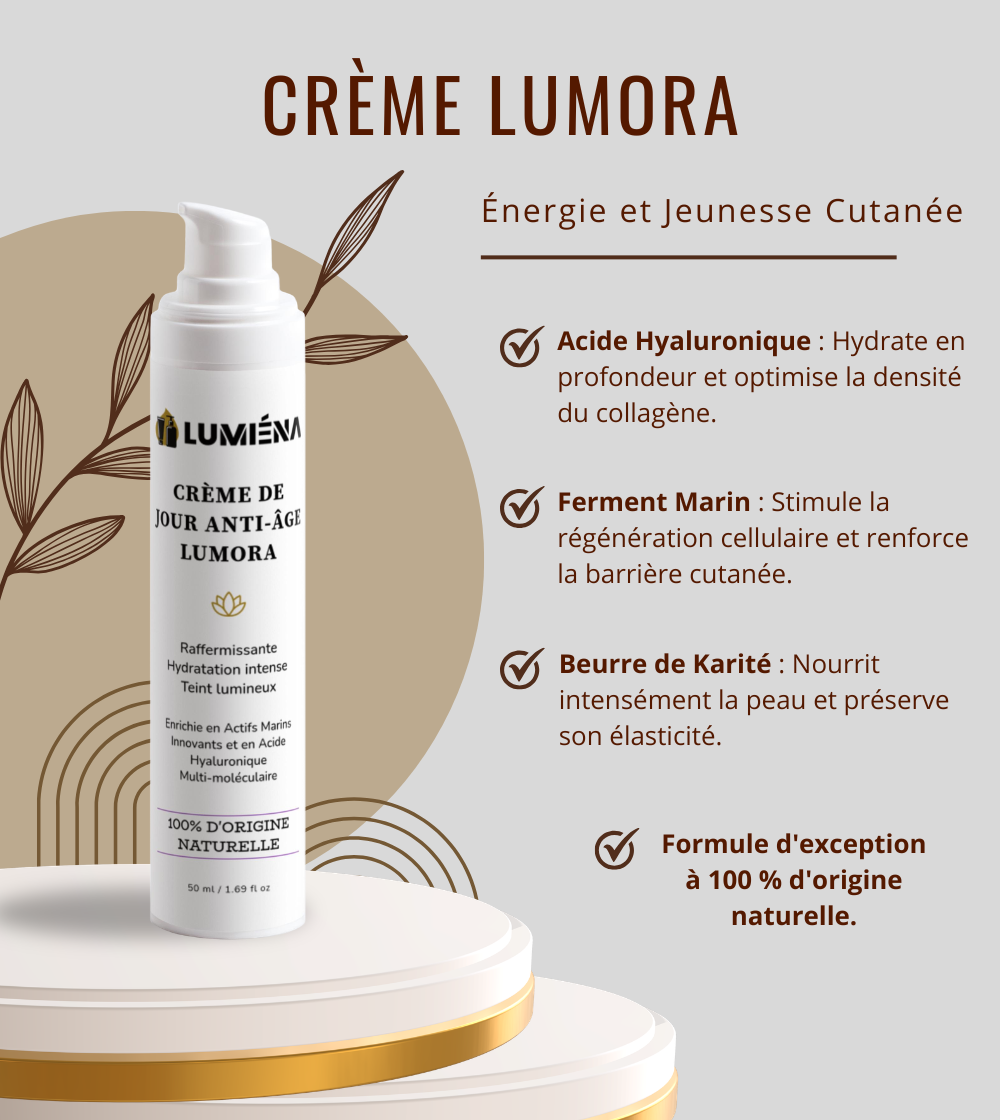 Crème de jour anti-âge Lumora